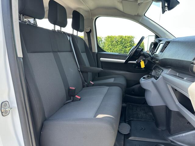 Citroen JUMPY 2.0 BlueHDI 180 PK / AUTOMAAT / L3H1 / DUBBEL CABINE / 2x SCHUIFDEUR / TREKHAAK / CAMERA / BLIND SPOT / ECC / CRUISE / 6 PERSOONS