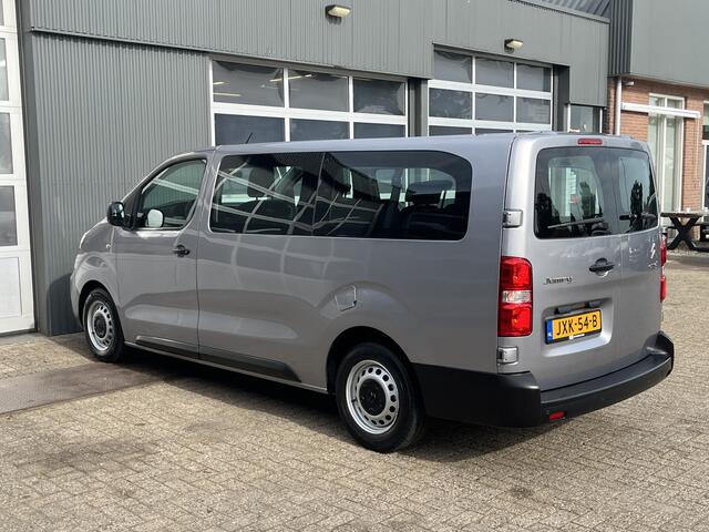 Citroen JUMPY 1.5 BlueHDi XL Marge BTW en BPM vrij!! Airco Cruise controle Trekhaak 2500kg Navigatiesysteem Personenvervoer 8-Persoons Parkeerhulp achter Apple carplay 1e eigenaar Euro 6 Bpm en Btw vrij voor particulier
