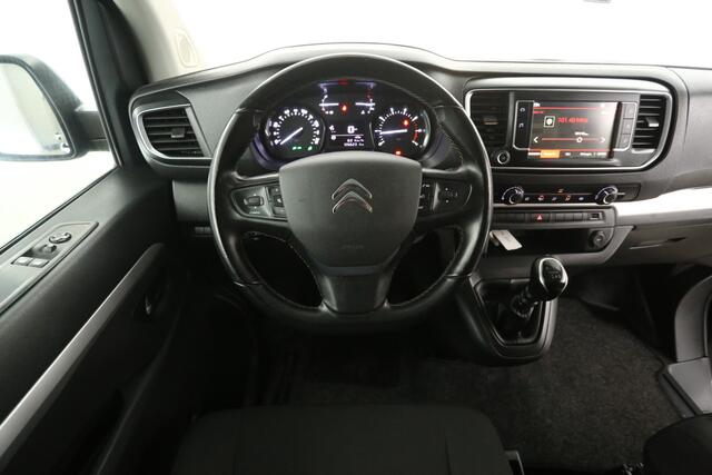 Citroen JUMPY 2.0 BlueHDI 144PK L3H1 | Dubbele Cabine | Airco | Camera | Cruise | Carplay | Trekhaak | 2xSchuifdeur