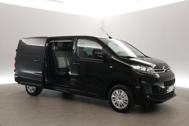 Citroen JUMPY 2.0 BlueHDI 144PK L3H1 | Dubbele Cabine | Airco | Camera | Cruise | Carplay | Trekhaak | 2xSchuifdeur