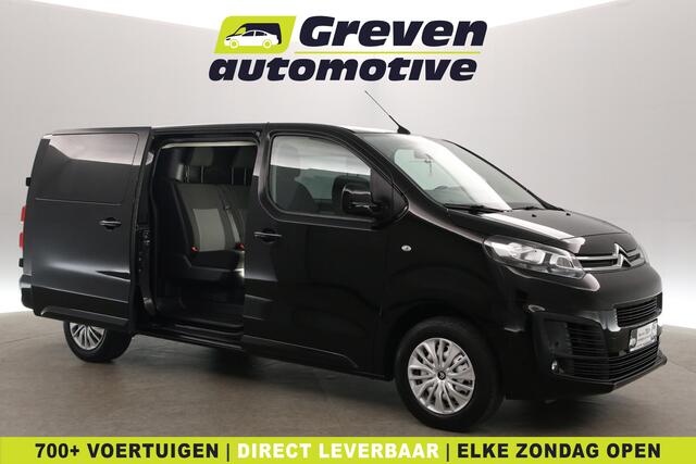 Citroen JUMPY 2.0 BlueHDI 144PK L3H1 | Dubbele Cabine | Airco | Camera | Cruise | Carplay | Trekhaak | 2xSchuifdeur