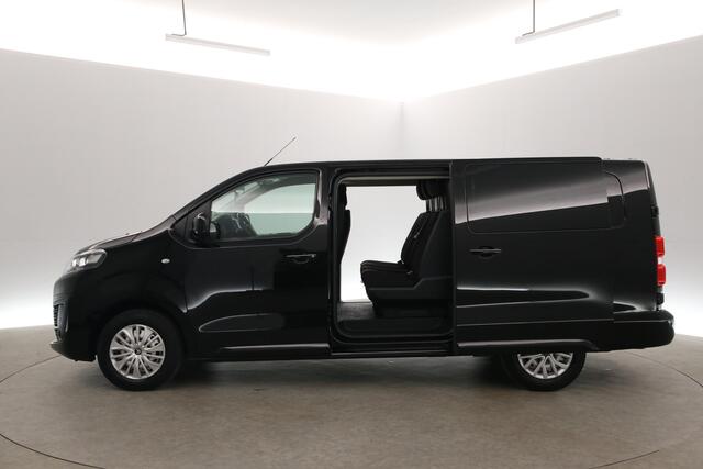 Citroen JUMPY 2.0 BlueHDI 144PK L3H1 | Dubbele Cabine | Airco | Camera | Cruise | Carplay | Trekhaak | 2xSchuifdeur