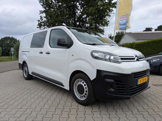 Citroen JUMPY 2.0 BlueHDI 120 Club XL DC Dubbel Cabine I Marge Geen BTW I 6 Persoons I Airco I Cruise I 2x Schuif I Trekhaak