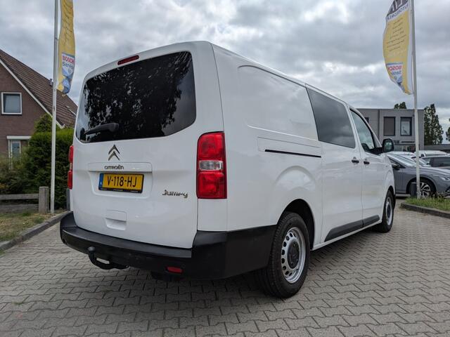 Citroen JUMPY 2.0 BlueHDI 120 Club XL DC Dubbel Cabine I Marge Geen BTW I 6 Persoons I Airco I Cruise I 2x Schuif I Trekhaak