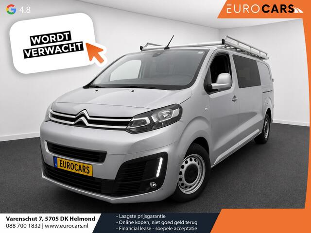 Citroen JUMPY 2.0 BlueHDI 120 XL Driver DC Imperiaal Trekhaak Navigatie Apple CarPlay Android Auto Camera Parkeerhulp Cruise Control Verwarmbare bestuurdersstoel Climate Control