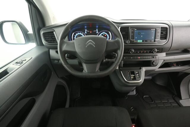 Citroen JUMPY Elektrisch 75 kWh L2H1 | Snelladen | SOH 92% | Airco | Cruise | Carplay | 3 Zits