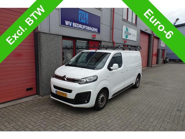 Citroen JUMPY 2.0 BlueHDI 120 M Club airco trekhaak imperiaal 2 x schuifdeur direct inzetbaar