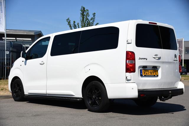 Citroen JUMPY 2.0 BlueHDI 120 L3 PB Edition Camera, Cruise, Carplay, Clima, 122pk, Trekhaak, 6 zitplaatsen, Sensoren, Multimedia, Uniek!
