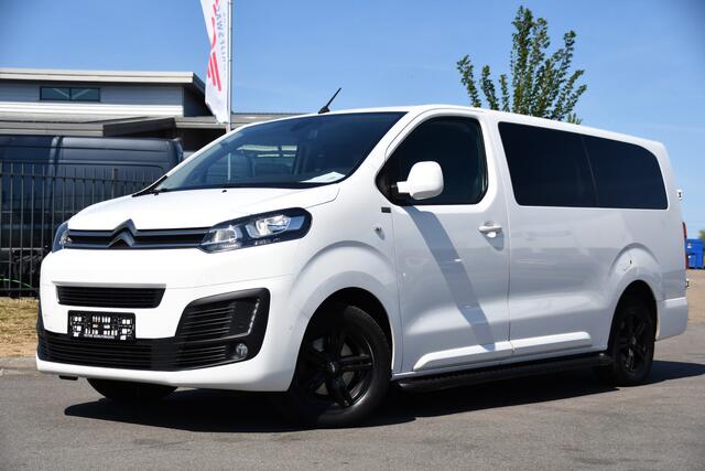 Citroen JUMPY 2.0 BlueHDI 120 L3 PB Edition Camera, Cruise, Carplay, Clima, 122pk, Trekhaak, 6 zitplaatsen, Sensoren, Multimedia, Uniek!