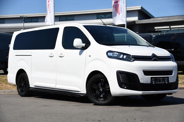 Citroen JUMPY 2.0 BlueHDI 120 L3 PB Edition Camera, Cruise, Carplay, Clima, 122pk, Trekhaak, 6 zitplaatsen, Sensoren, Multimedia, Uniek!