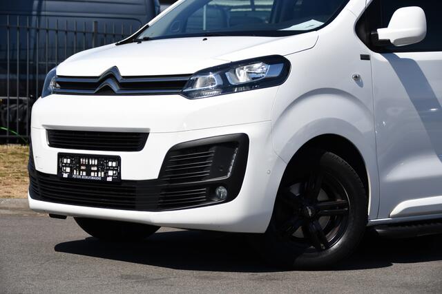 Citroen JUMPY 2.0 BlueHDI 120 L3 PB Edition Camera, Cruise, Carplay, Clima, 122pk, Trekhaak, 6 zitplaatsen, Sensoren, Multimedia, Uniek!
