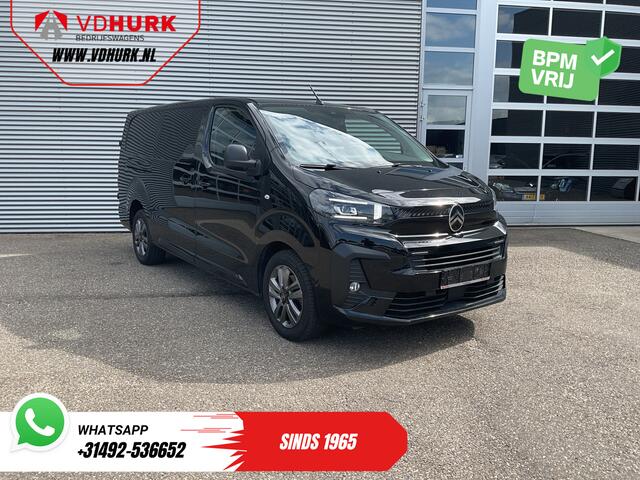 Citroen JUMPY 2.0 HDI 180 pk Aut. L3 LED/ Standkachel/ Keyless/ Stoelverw/ Stuurverw./ Carplay/ Climate/ Camera/ PDC/ Cruise/ Trekhaak/ LMV