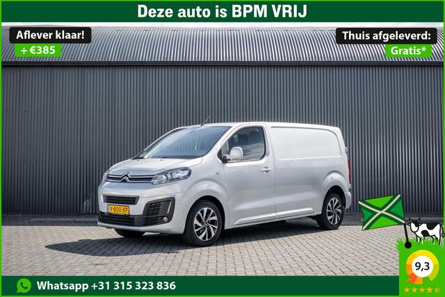 Citroen JUMPY 2.0 BlueHDi 120PK | Nieuwstaat | 3-Zits | Camera | Carplay | Cruise | PDC | Airco