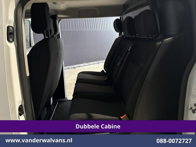 Citroen JUMPY 2.0 BlueHDI 123pk L3H1 Dubbele Cabine Euro6 Airco | 6-Zits | 2x Zijdeur | Camera | Navigatie | Apple Carplay Android Auto, Cruisecontrol, Parkeersensoren, 2500kg Trekhaak