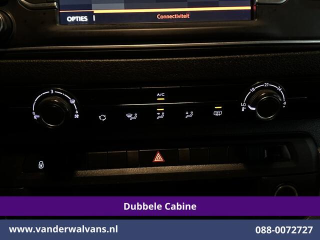 Citroen JUMPY 2.0 BlueHDI 123pk L3H1 Dubbele Cabine Euro6 Airco | 6-Zits | 2x Zijdeur | Camera | Navigatie | Apple Carplay Android Auto, Cruisecontrol, Parkeersensoren, 2500kg Trekhaak