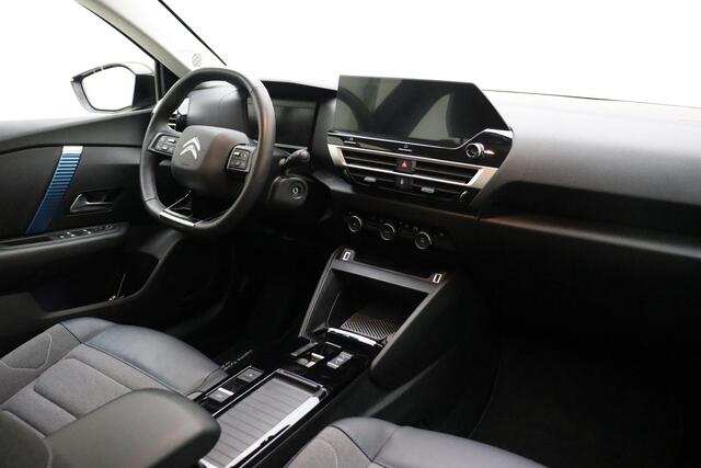 Citroen ë-C4 Feel 136pk 50 kWh | 3 fase laden | Winter Pack (stoel, stuur en voorruitverwarming) | Full LED koplampen | Lichtmetaal 18inch | Apple Carplay/Android Auto | Comfortstoel(en)