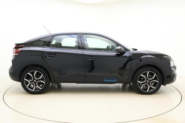 Citroen ë-C4 Feel 136pk 50 kWh | 3 fase laden | Winter Pack (stoel, stuur en voorruitverwarming) | Full LED koplampen | Lichtmetaal 18inch | Apple Carplay/Android Auto | Comfortstoel(en)