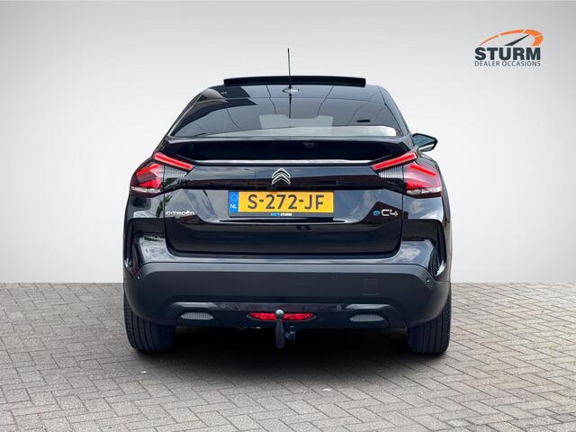 Citroen ë-C4 Shine 50 kWh | Trekhaak Afneembaar | Panoramadak | Stoelverwarming | Adapt. Cruise Control | Head-Up Display | Voorruit Verwarmd | Rijklaarprijs!