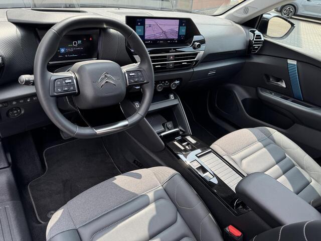Citroen ë-C4 Shine 50 kWh | Trekhaak Afneembaar | Panoramadak | Stoelverwarming | Adapt. Cruise Control | Head-Up Display | Voorruit Verwarmd | Rijklaarprijs!