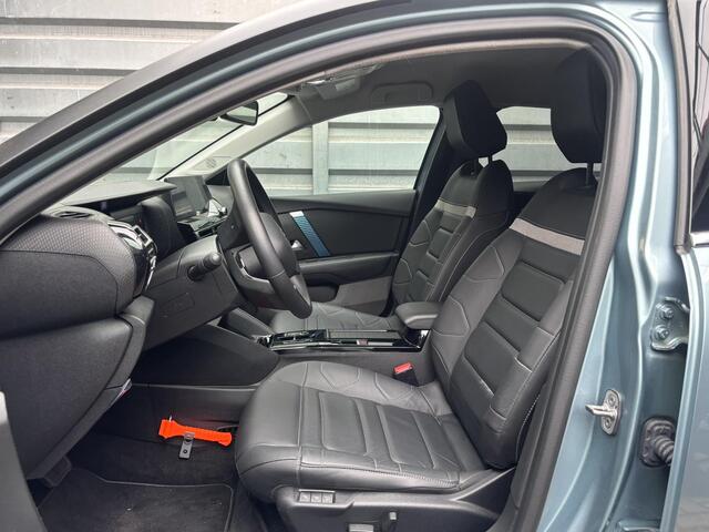 Citroen ë-C4 Shine 50kWh EV 136pk AUTOMAAT | UNIEKE KM-STAND! | LEDER | ADAPTIVE CRUISE | NAVI | STOEL+STUURVERW. | APPLE CARPLAY / ANDROID AUTO | CAMERA | CLIMA | DAB+