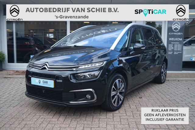 Citroen ë-C4 Grand SpaceTourer e-THP165 Shine Automaat-6 Trekhaak | Pano Dak | Apple Carplay/Android Auto | Camera & Sensoren | Stoelverwarming