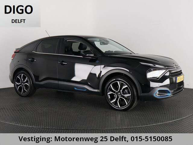 Citroen ë-C4 SHINE ACCU 95%! BEREIK WLTP 349 GARANTIE 9-2032* PDC V+A . CAMERA .BSM. APPLE CARPLAY & ANDROID AUTO . STOELVERWARMING . DODEHOEK DETECTIE