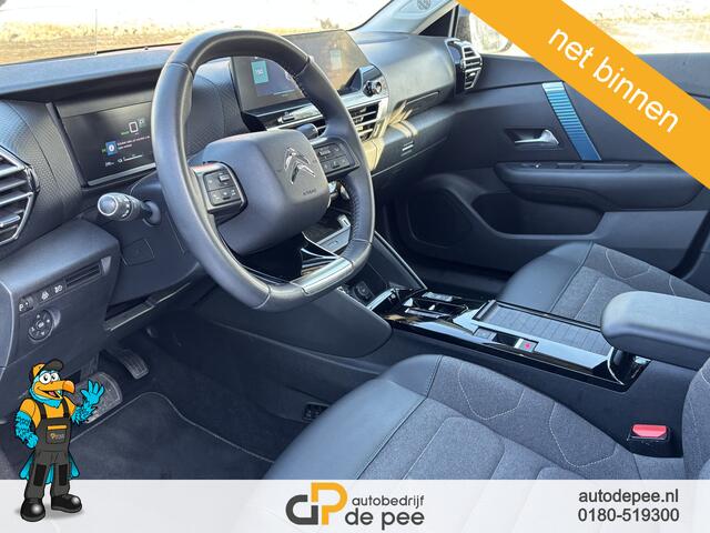 Citroen ë-C4 Shine 50 kWh GARANTIE/CLIMATE/CRUISE/LICHTMETAAL/STOEL.VERW./CAMERA rijklaarprijs!