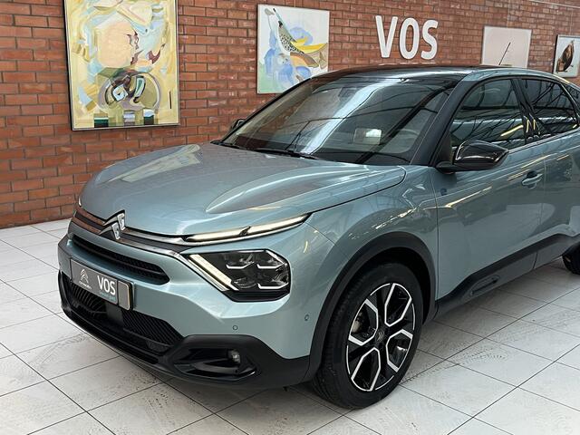 Citroen ë-C4 Shine 50 kWh | Navigatie | Airconditioning ECC | Panoramisch open dak | Dodehoek detectie | LM-Velgen | Adaptieve cruise control | Parkeersensoren | Head up display | Zeer compleet!