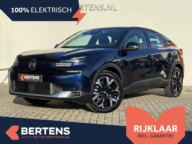 Citroen ë-C4 Business 156pk Extended range 54 kWh | 8 jaar garantie | Prijs is rijklaar