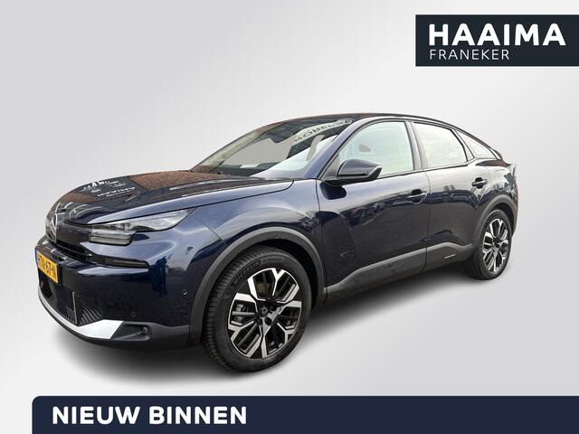 Citroen ë-C4 Business 156pk Extended range 54 kWh | Navigatie | Comfortstoelen | Comfort vering | Camera | Climate Control | Stoelverwarming | Voorruitverwarming | Keyless Entry & Start | Apple Carplay - Android Auto
