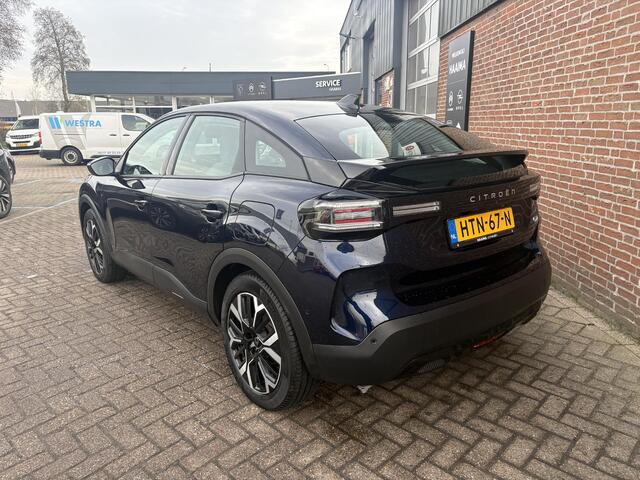 Citroen ë-C4 Business 156pk Extended range 54 kWh | Navigatie | Comfortstoelen | Comfort vering | Camera | Climate Control | Stoelverwarming | Voorruitverwarming | Keyless Entry & Start | Apple Carplay - Android Auto
