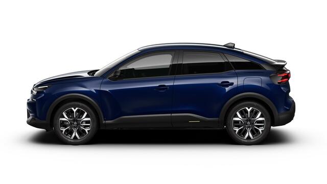 Citroen ë-C4 Business 156pk Extended range 54 kWh I NAVIGATIE I ACHTERUITRIJCAMERA I PARKEERSENSOREN VOOR & ACHTER I STOELVERWARMING + VOORRUIT VERWARMING I COMFORT SEATS & COMFORT VERING I RIJKLAAR ¤ i Zie KM.stand in auto