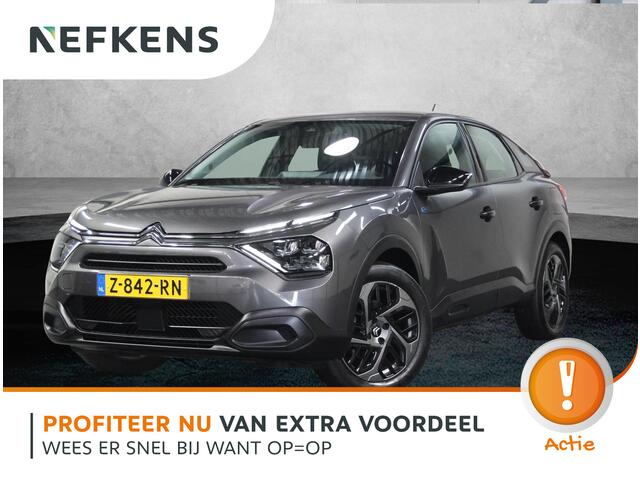 Citroen ë-C4 You 50 kWh 136PK | 1ste eigenaar | AppleCarplay/Android Auto | Climate Control | Cruise Control | FASE 3 | Parkeersensoren | Isofix | Armsteun | LED |