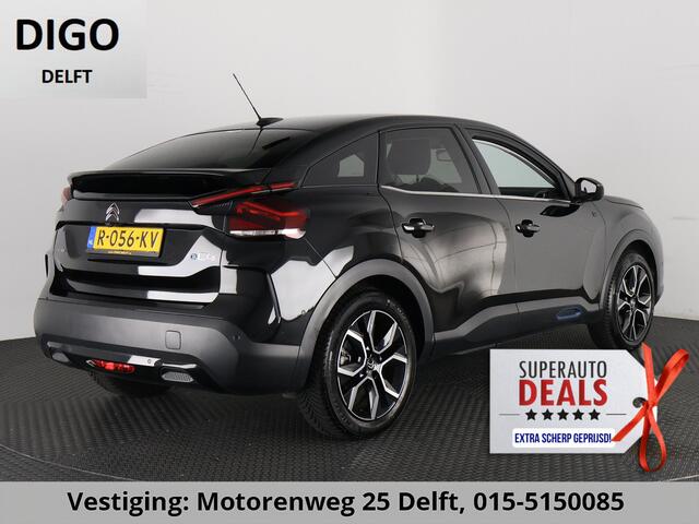 Citroen ë-C4 SHINE ACCU 95%! BEREIK WLTP 349 GARANTIE 9-2032* PDC V+A . CAMERA .BSM. APPLE CARPLAY & ANDROID AUTO . STOELVERWARMING . DODEHOEK DETECTIE