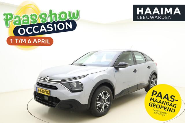 Citroen ë-C4 Live 50 kWh Climate Control l Cruise Control l Digitaal Instrumentenpaneel l Apple Carplay & Android Auto l DAB l Parkeersensoren Achter