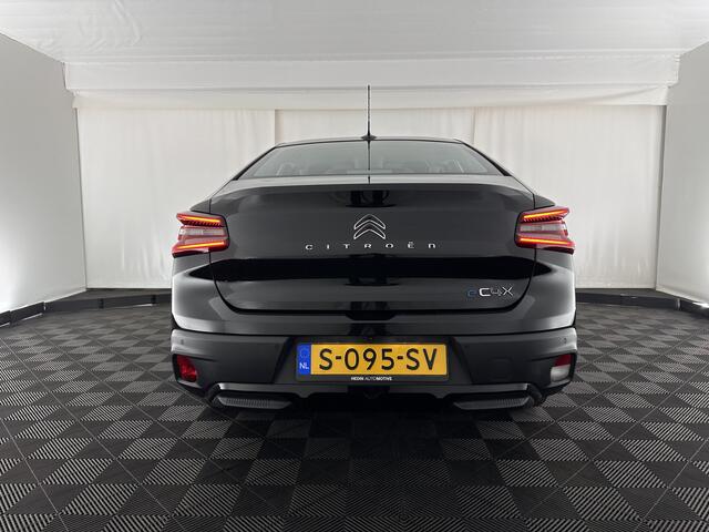 Citroen ë-C4 X Feel Pack 50 kWh [ 3-Fase ] (INCL.BTW) *FULL-LED | LEATHER-FABRIC | DIGI-COCKPIT | DAB | COMFORT-SEATS | CAMERA | ECC | PDC | CRUISE | 18''ALU*