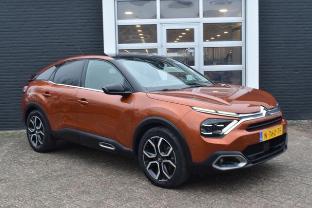 Citroen ë-C4 Shine 50 kWh Leder | Panorama dak | Navigatie | Winterpakket | Massagestoel | SOH 90% | Zeer Compleet |