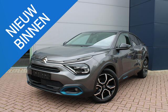 Citroen ë-C4 Shine 50 kWh Automaat Airco Navi Camera Carplay Halfleer Super mooi