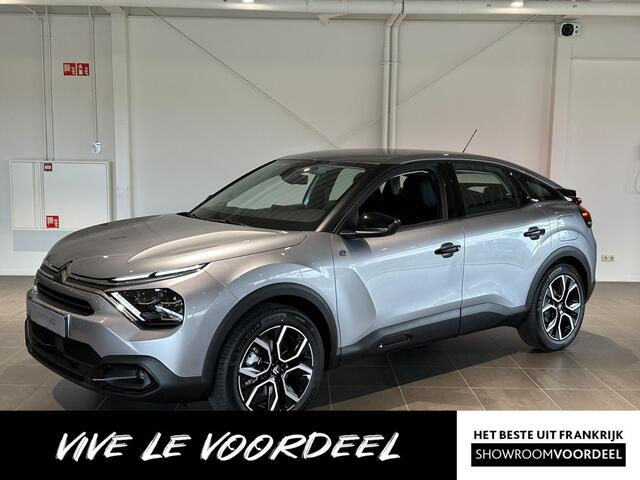 Citroen ë-C4 Feel 50 kWh Climate Control | Full Map Navigatie | Apple Carplay / Android Auto | Camera | Parkeersensoren | Bekleding Half Leder | 18" Lichtmetalen Velgen