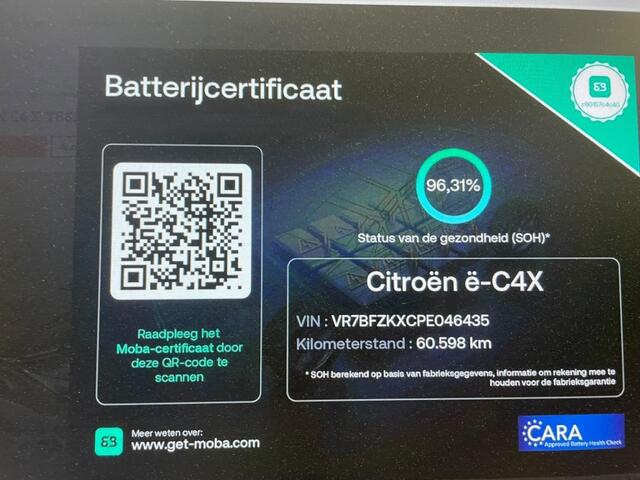Citroen ë-C4 Feel 50 kWh - Carplay, Navi, Cruise, SOH 96,31%