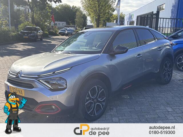 Citroen ë-C4 Feel Edition 50 kWh GARANTIE/INCL.BTW/CCS/STOEL-STUURVERW./CRUISE/CLIMA/CARPLAY/LICHTMETAAL rijklaarprijs!