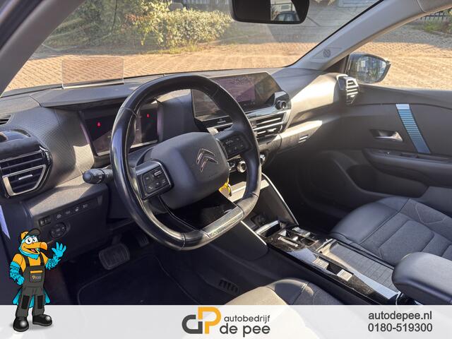 Citroen ë-C4 Feel Edition 50 kWh GARANTIE/INCL.BTW/CCS/STOEL-STUURVERW./CRUISE/CLIMA/CARPLAY/LICHTMETAAL rijklaarprijs!