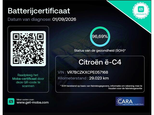 Citroen ë-C4 Feel Pack 50 kWh