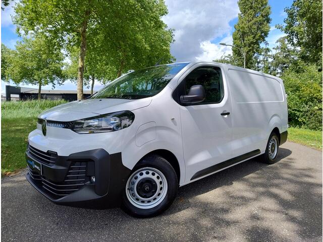 Citroen ë-Jumpy L3 75 kWh 136pk AUTOMAAT | Multimedia | Apple Carplay | Android Auto | Digital cockpit | Stuurwielbediening | Achteruitrijcamera | Parkeersensoren voor en achter | Dode hoek detectie | Elektrisch inklapbare spiegels | Bank voorpassagiers | Tussenwand comf