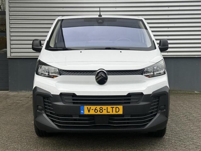 Citroen ë-Jumpy L2 75 kWh 136pk | Airco | Cruise control | Bluetooth radio | Audiobediening stuurwiel | Parkeersensoren achter | Bestuurdersstoel comfort | Bank voorpassagiers | Tussenwand comfort met raam | Reservewiel