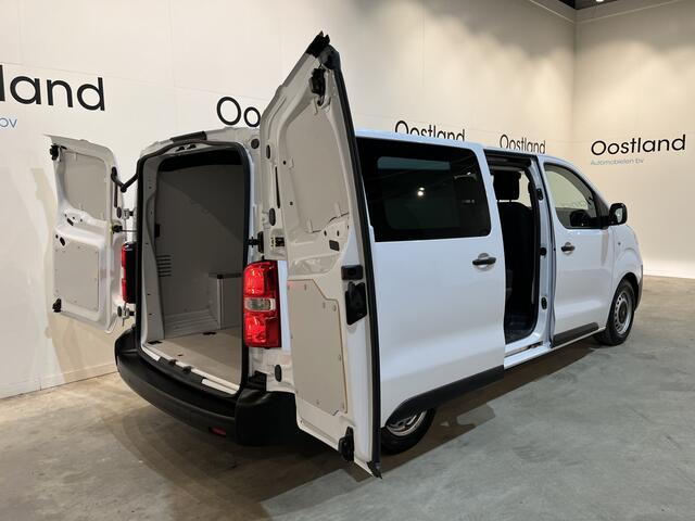 Citroen ë-Jumpy L3 136 PK DC Dubbel Cabine 75 kWh / 100% Elektrisch !! / Airco / CarPlay / Cruise Control / PDC / Navigatie / 6-Zits / 18.200 KM !!