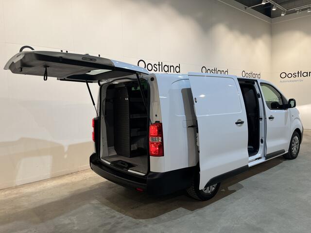 Citroen ë-Jumpy L3 136 75 kWh / 100% Elektrisch !! / Kast-inrichting / Airco / Cruise Control / Klep / 3-Zits / 31.500 KM !!