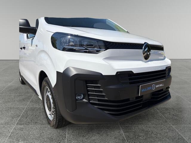 Citroen ë-Jumpy L3 75 kWh 136pk | ACTIE | 8 jaar garantie | 0% financial lease | Houten afwerking laadruimte | NAVI | Multimedia | Apple Carplay | Android Auto | Achteruitrijcamera | Parkeersensoren voor en achter | Dode hoek detectie | Digitale cockpit | Stuurwielbedien