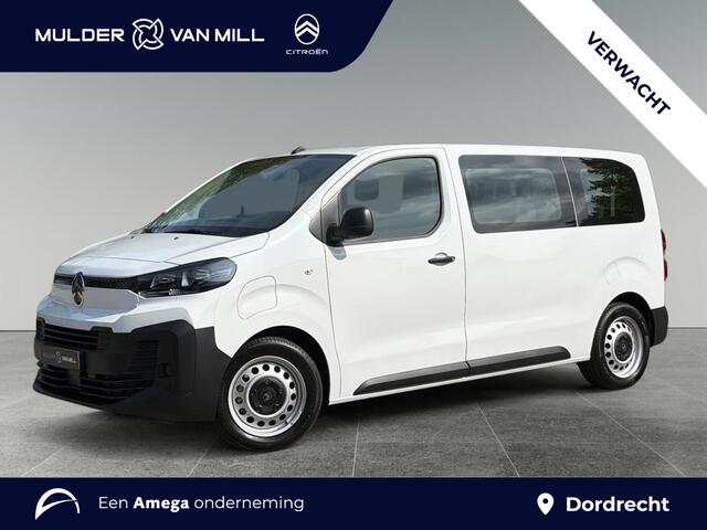 Citroen ë-Jumpy Combi L2 75kWh 136pk | 8 jaar garantie | 2,9% financial lease | 9-persoons | Achterklep | Airco | Bluetooth radio | Cruise control | Bestuurdersstoel comfort met armsteun | van ¤60.196 voor ¤46.308 incl. BTW rijklaar | TAXI ombouw mogelijk