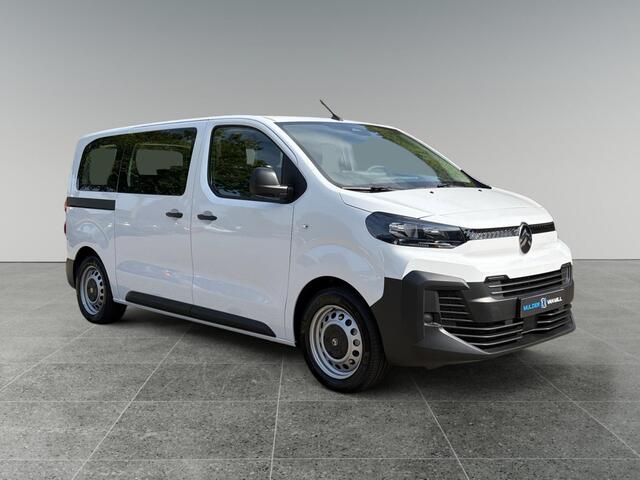 Citroen ë-Jumpy Combi L2 75kWh 136pk | 8 jaar garantie | 2,9% financial lease | 9-persoons | Achterklep | Airco | Bluetooth radio | Cruise control | Bestuurdersstoel comfort met armsteun | van ¤60.196 voor ¤46.308 incl. BTW rijklaar | TAXI ombouw mogelijk